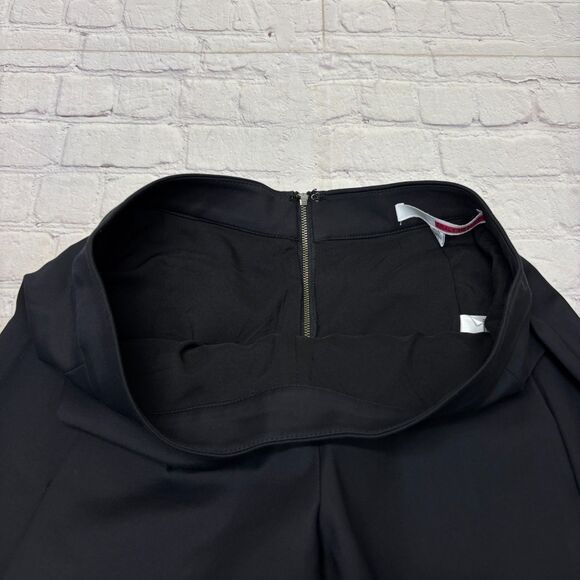 Tracy Reese Women Capri Cropped Wide Leg Pants Size 6 Black C024 -10 - Picture 9 of 16